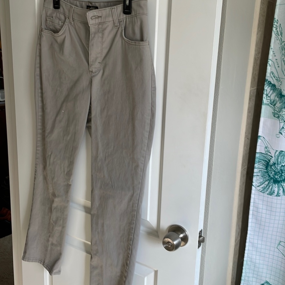 Tan Lee straight leg jeans